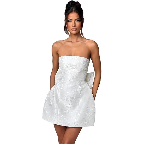 bardot black dress nordstrom Motel panolia bow front pleat mini dress in Black and White