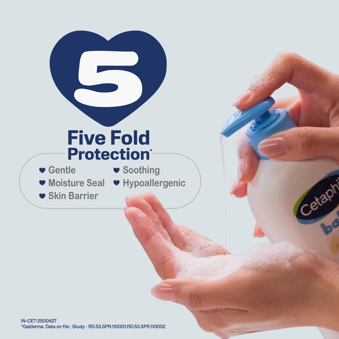 Baby Wash & Shampoo ,Tear Free, Paraben, Colorant and Mineral Oil Free, 13.5 Fl. Oz (Packaging May Vary)