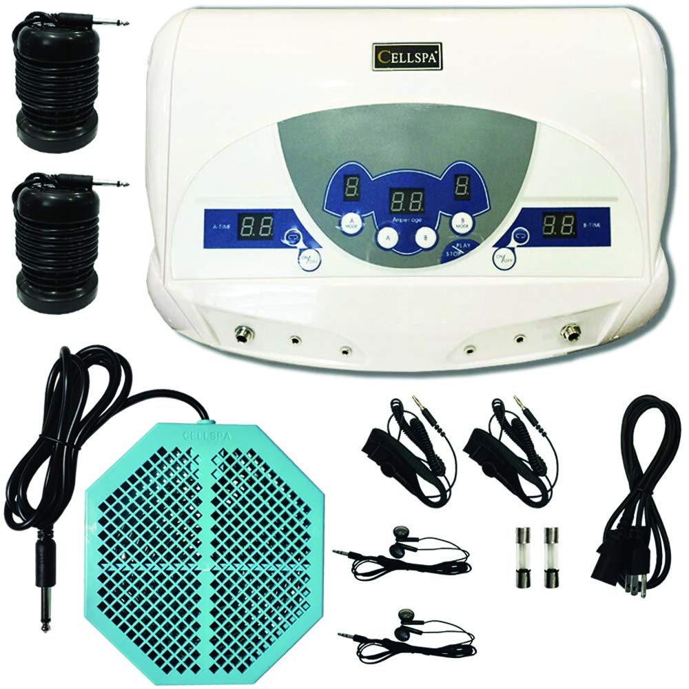 Dual Ionic Ion Detox Aqua Foot Spa Chi Cleanse Machine with Mp3 Music Player With Twice Powerful CS-900 Array