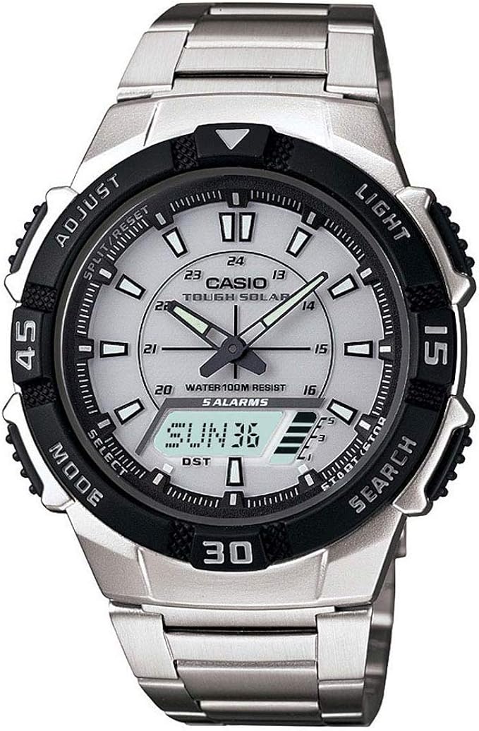 Buy Casio Youth Series AnalogDigital Black Dial Men's Watch AQ