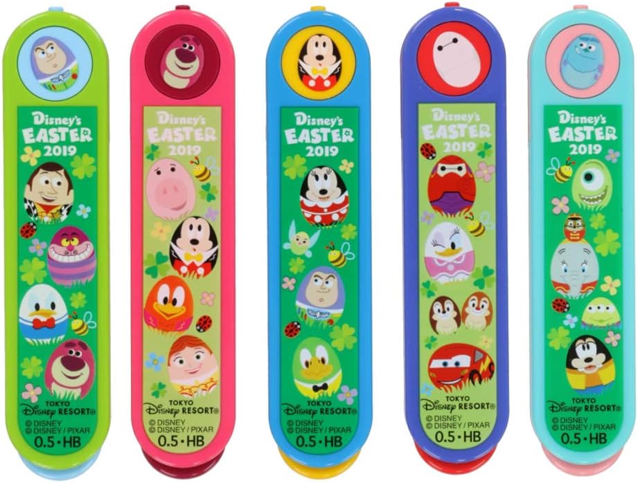 Amazon Co Jp ディズニー イースター 19 リゾート エッグ柄 替え芯 5個 セット ミッキー ミニー 他 シャーペン シャープペン シャー芯 文房具 リゾート限定 おもちゃ
