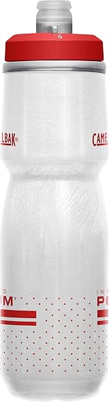 CamelBak Podium Chill Bottle Fiery Red White 0.71 Litre 24 oz view 5