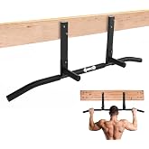 Shnlie Joist Mounted Pull Up Bar, Ceiling Mount Chin Up Bar for Home Gym, Beam, Rafter, Easy installation, 42" Wide Bar