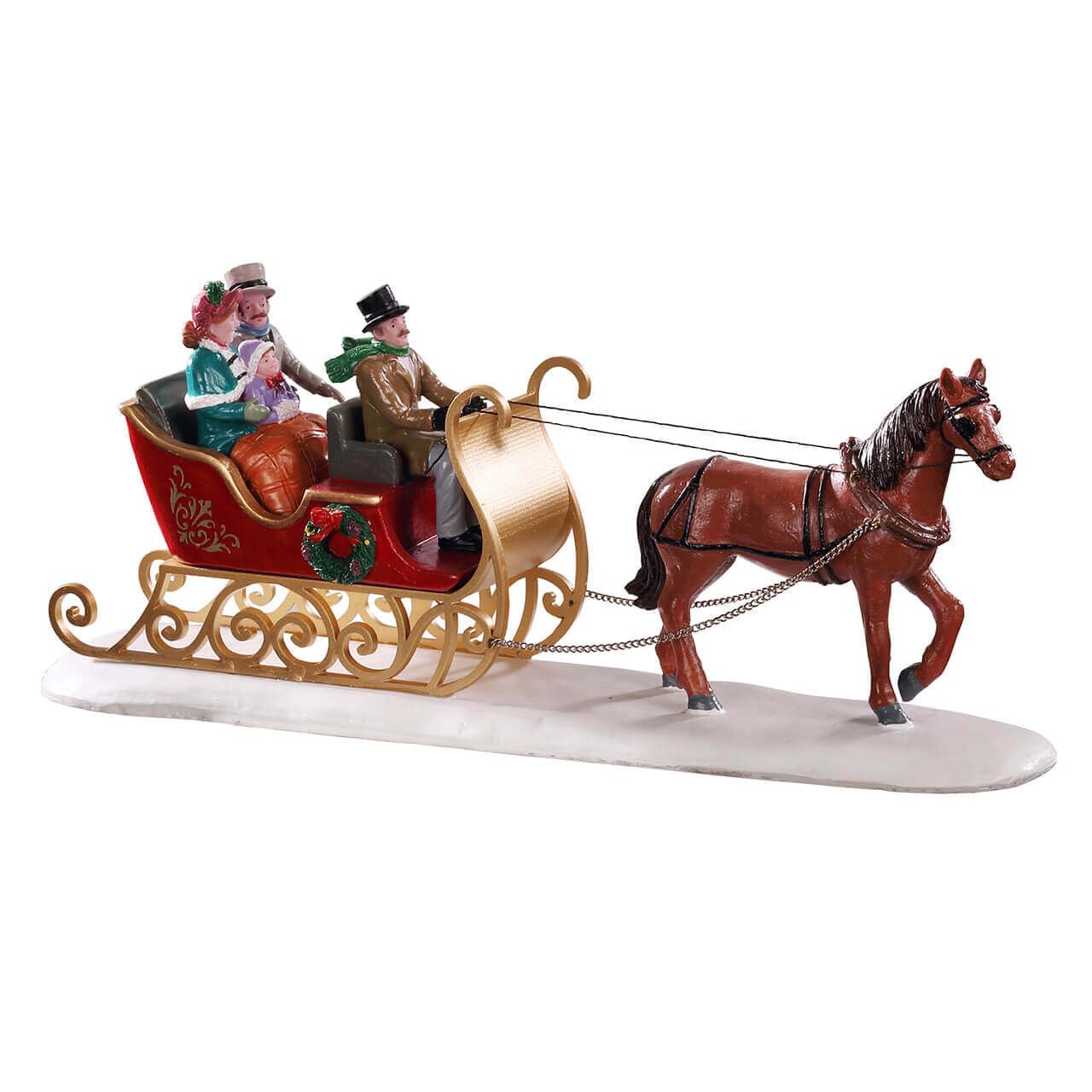 Lemax Christmas Village Victorian Sleigh Ride - 93433