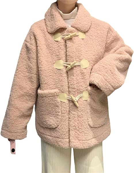Amazon Sadall ボアジャケット ボアコート レディース ボアブルゾン モッズコートフリースジャケット 襟付き もこもこ 厚手 防寒 通学 通勤 秋冬 韓国ファッション ピンク コート ジャケット 通販 Amazon Sadall ボアジャケット ボアコート レディース ボアブルゾン モッズコートフリースジャケット 襟付き もこもこ 厚手 防寒 通学 通勤 秋冬 韓国ファッション ピンク コート ジャケット 通販