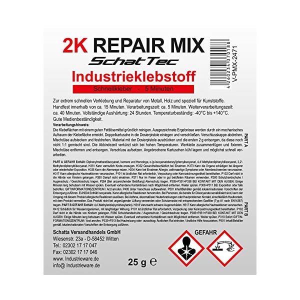 2K PUR Industriekleber Kunststoffkleber Kunststoffreparatur GFK Klebstoff – Bild 6