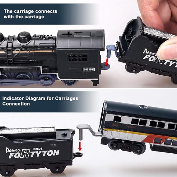 tiny electric train set