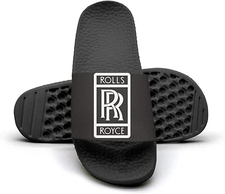 Amazon.com | Mens Slip on Sandals Cute Slippers Rolls-Royce-Logo- Pool Slides Shoes | Shoes