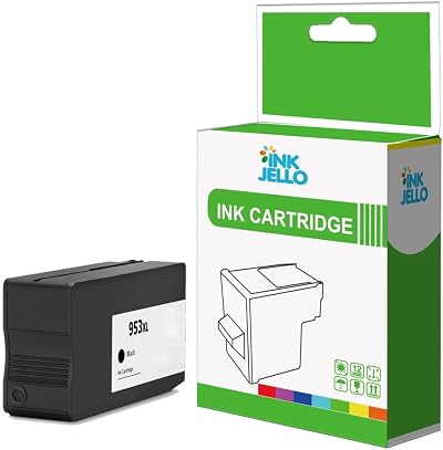 InkJello 953XL Black Ink Cartridge for HP Officejet Pro 7740 8210 8710
