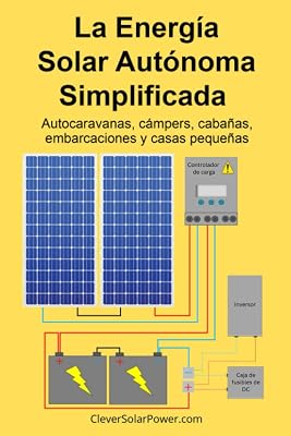 La Energía Solar Independiente Simplificada: Autocaravanas, cámpers, cabañas, embarcaciones y casas pequeñas (Spanish Edition)