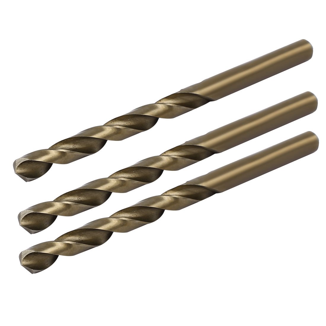 Sourcingmap 6.8mm Drilling Dia Straight Shank HSS Cobalt Metric Twist Drill Bit 3pcs