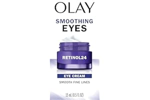 Olay Retinol 24 Night Eye Cream for Smooth Fine Lines, Anti-Aging Eye Cream, Fragrance-Free, 15 mL