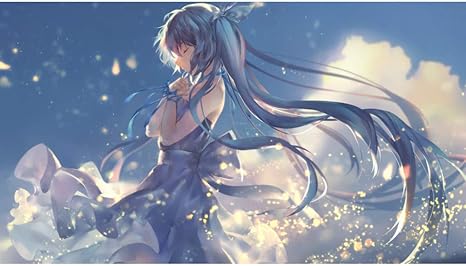 Amazon Fisosoo アニメステッカー美しいプリンセスルームステッカー寮の装飾背景壁の装飾絵画 50x80cm ウォールステッカー オンライン通販