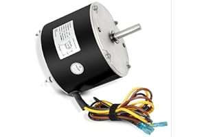 TOP SOJOURN Condenser Fan Motor 5KCP39EGS070S, 1/4 HP 208/230V 1100RPM, Fit for Ac GE Genteq Carrier Bryant Payne Dayton, Replacement Condenser Fan Motor,OEM Standard Condenser Fan Motor, 3905, HC39GE237, 6DLL0
