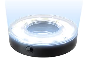 WINDY CITY NOVELTIES LED Light Up Golf Putting Cup – Glow-in-the-Dark Practice Target for Night Golf, Indoor Play & Backyard Fun – Battery Operated, Portable