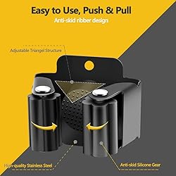 Verdenu 10 Pack Broom Holder Wall Mount, Mop Holder