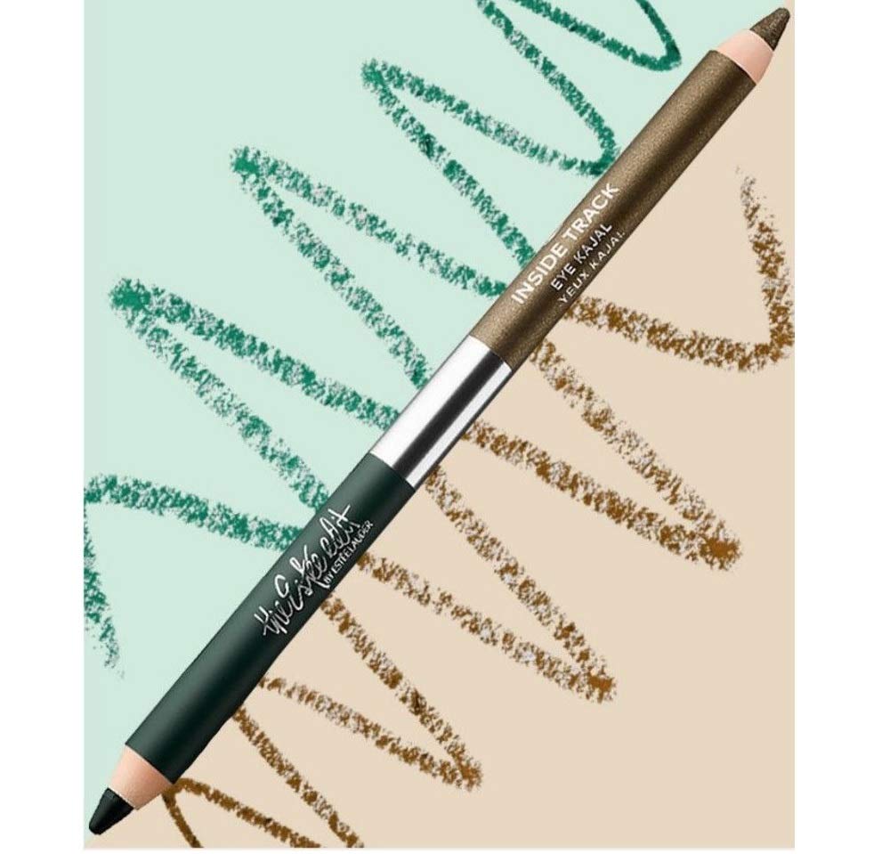 The Estee Edit Inside Track Eye Kajal 03 Teal/Gold - Eyeliner Duo Pencil