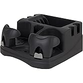 GO GEAR Vehicle Mini Console, Cup Holder & Organizer for Cars, Trucks, SUVs and More, Black (EMIC-BLA)