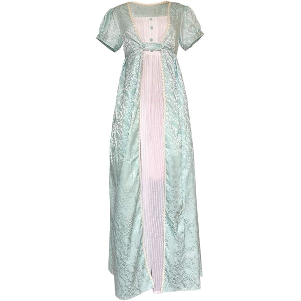 Amazon.com: ADuchessCos Titanic Rose DeWitt Bukater Cosplay Costume Rose  Lace Dress Romantic Tea Gown Regency Green Long Dress : Clothing, Shoes &  Jewelry
