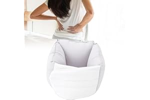 ZJchao Lumbar Support Pillow with Soft Elastic Fabric for Sleeping Lower Back, Waist Pillow Lumbar Support Wrap Around Waist 