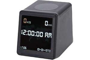 Zunate Bitcoin Miner, ESP32 TFT Bitcoin Solo Lottery Miner, 1.54 Inch Smart Gift Small TV Desktop Clock 1060 KH S Hashrate, S