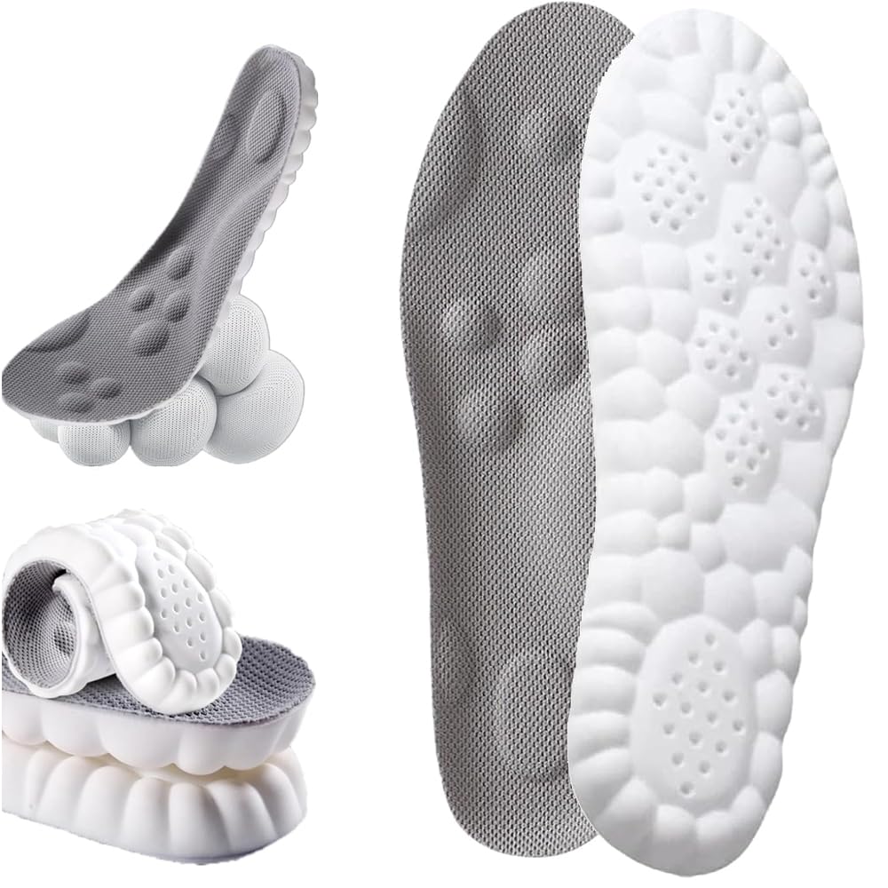 Photo 1 of Insoles for Women Man, Cloud Technology Super Soft Comfort Insoles U-Shape Memory Foam, Cloud Feeling, Sports Memory Foam (Men 11.5-12.5/Women 13-14)