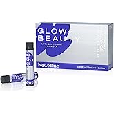 NEWELLME Liquid Collagen Shots with Hyaluronic Acid, 18,000mg Multi Collagen Peptides, Sugar Free Ready-to-Drink Collagen Supplement for Hair Skin Nails, 14 Bottles