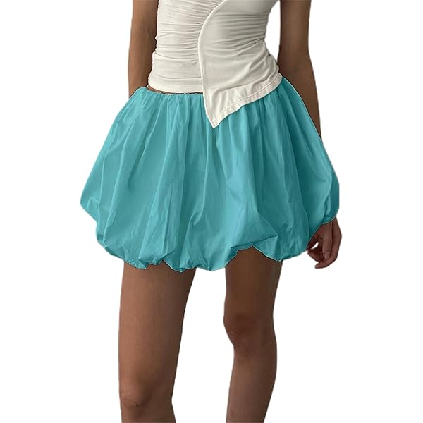 theredthread ♡ S ring balloon skirt THEREDTHREAD】S strap balloon skirt