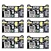 UCEC MB102 3.3V/5V Breadboard Power Supply Module for Arduino Board Solderless Breadboard (Pack of 6)