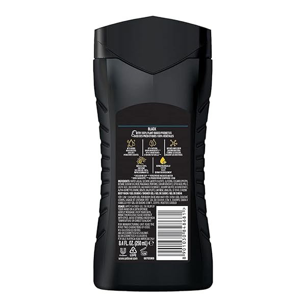 AXE BLACK- FROZEN PEAR & CEDARWOOD SCENT 3 IN 1 BODY WASH| FACE WASH| HAIR WASH