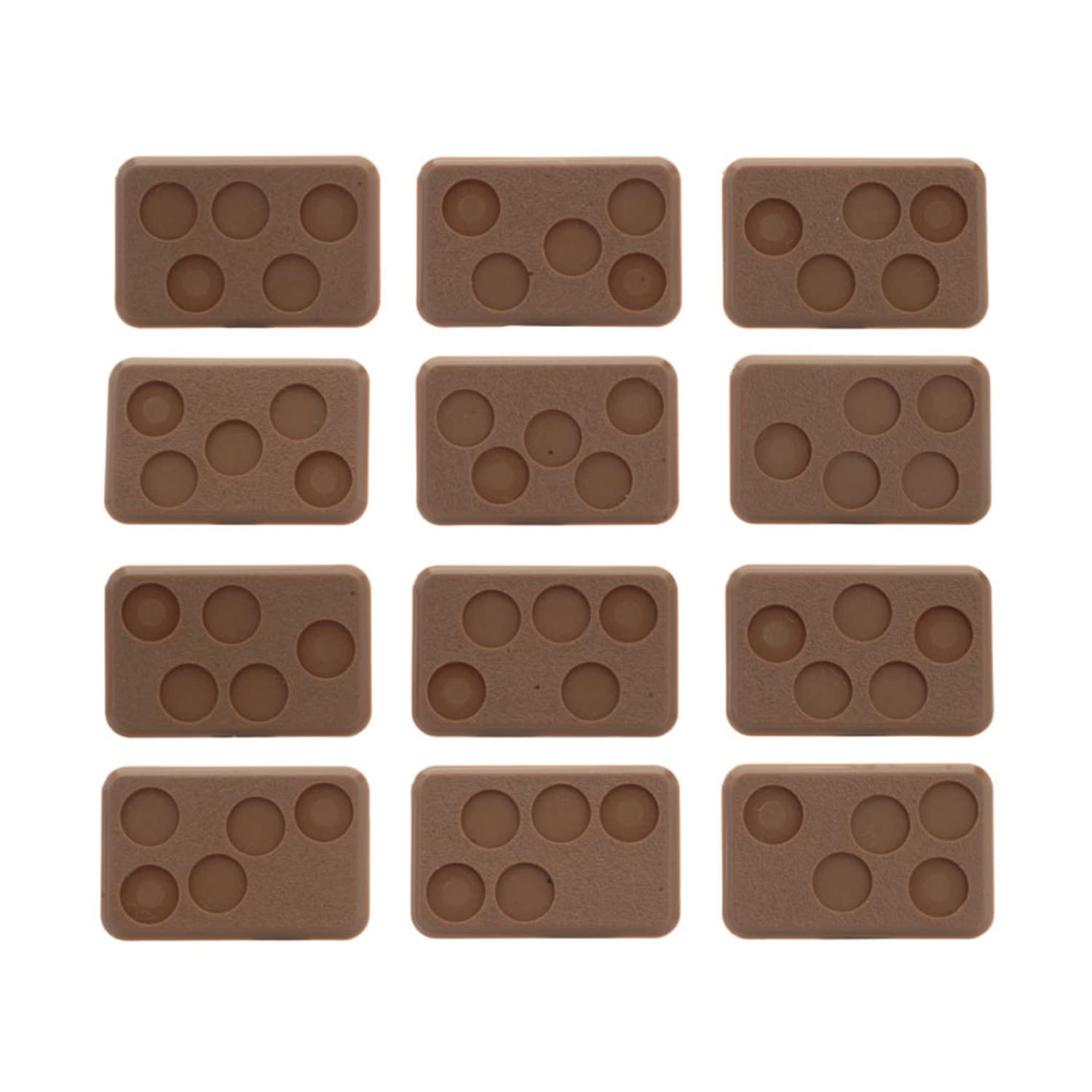 Flames of War Model Kit - Medium Bases 5 Holes x 28 - XX110 - BRAND NEW