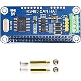 Waveshare RS485 CAN HAT Designed for Raspberry Pi Allowing Stable Long-Distance RS485/CAN Communication Compatible with Raspb
