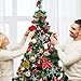 Caydo 300 Pieces Christmas Pipe Cleaners Glitter Chenille Stems for DIY Craft Christmas Decoration (Red, Green, Gold, Silver)