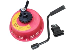 Manual Hand Crank Engine Starter 168 / 170F Models Eliminates Pull Cord, Case for Generator and Water Pumps Easy Start