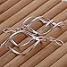 Elegant Fashion Jewelry 925 Silver Plated Stud Dangle Earings Double Banana