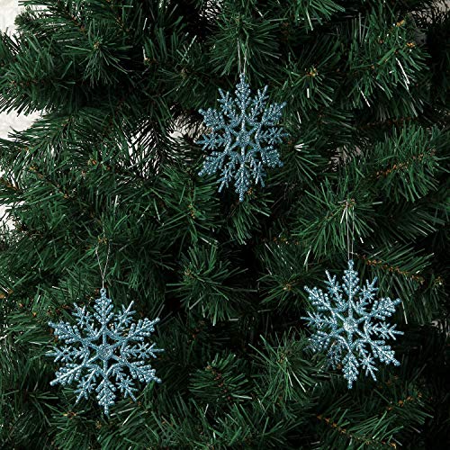 4 Sea+Team+Christmas+Snowflake+Decorations