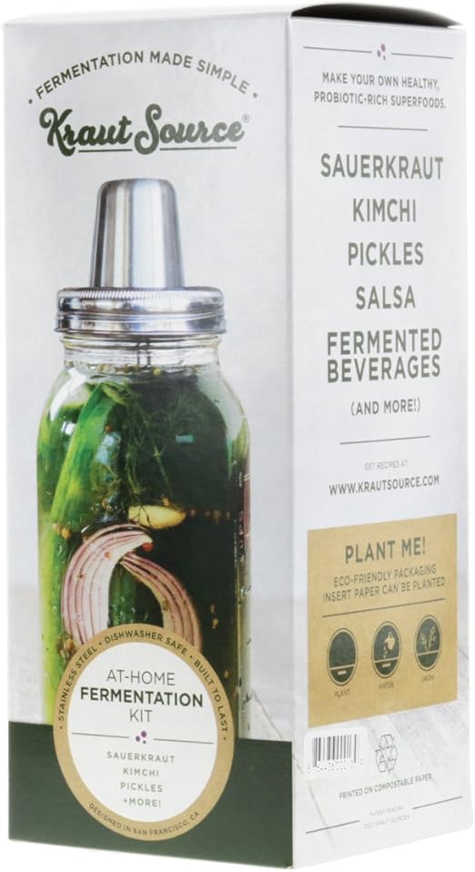 Amazon Com Krautsource Kraut Source Fermentation Kit Kitchen