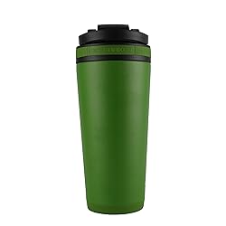 Ice Shaker 26 Oz Shaker Bottle, Stainless Steel