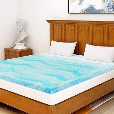 2-Inch Cool Swirl Gel Memory Foam Mattress Topper Nigeria Ubuy