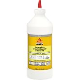 SIKA Sikacryl Pourable Concrete Crack Repair Sealant, Gray, 32 oz | Fiber-reinforced formula, Fast setting, For horizontal concrete cracks, Ideal for driveways, patios and sidewalks