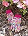 Midwest Gloves & Gear PWG102T Paw Patrol Girls Jersey Garden Toddler Gloves, Multicolor