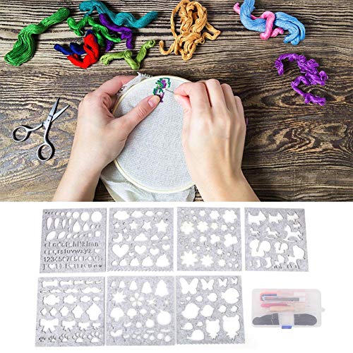 image for Hilitand 7Pcs DIY Needle Felting Applique Mold Handcraft Making Cute P