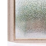 CottonColors Brand Window Film 3D Static Privacy Decoration Self Adhesive for UV Blocking Heat Control Glass Stickers (35.4Inx78.7In)