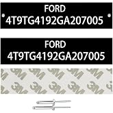 Vin Plate Replacement, Vin Tag, Vin Number Plate, Mustang Vin Plate, Truck Car Motor Vin Plates!