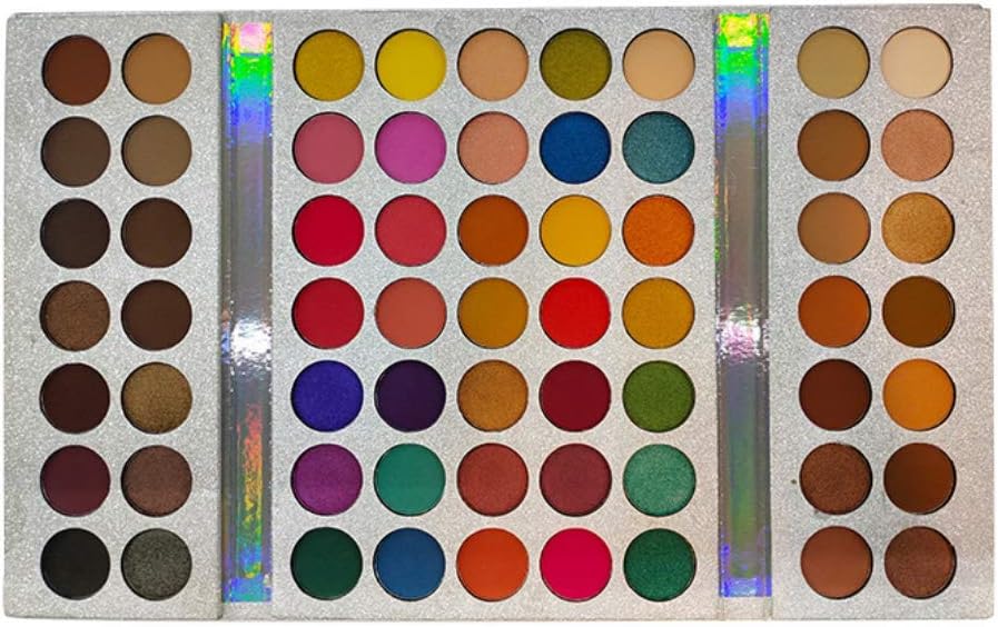 Eyeshadow Palette Onkessy 63 Color Matte + Shimmer Waterproof Smudge-proof Highly Pigmented Eye Makeup