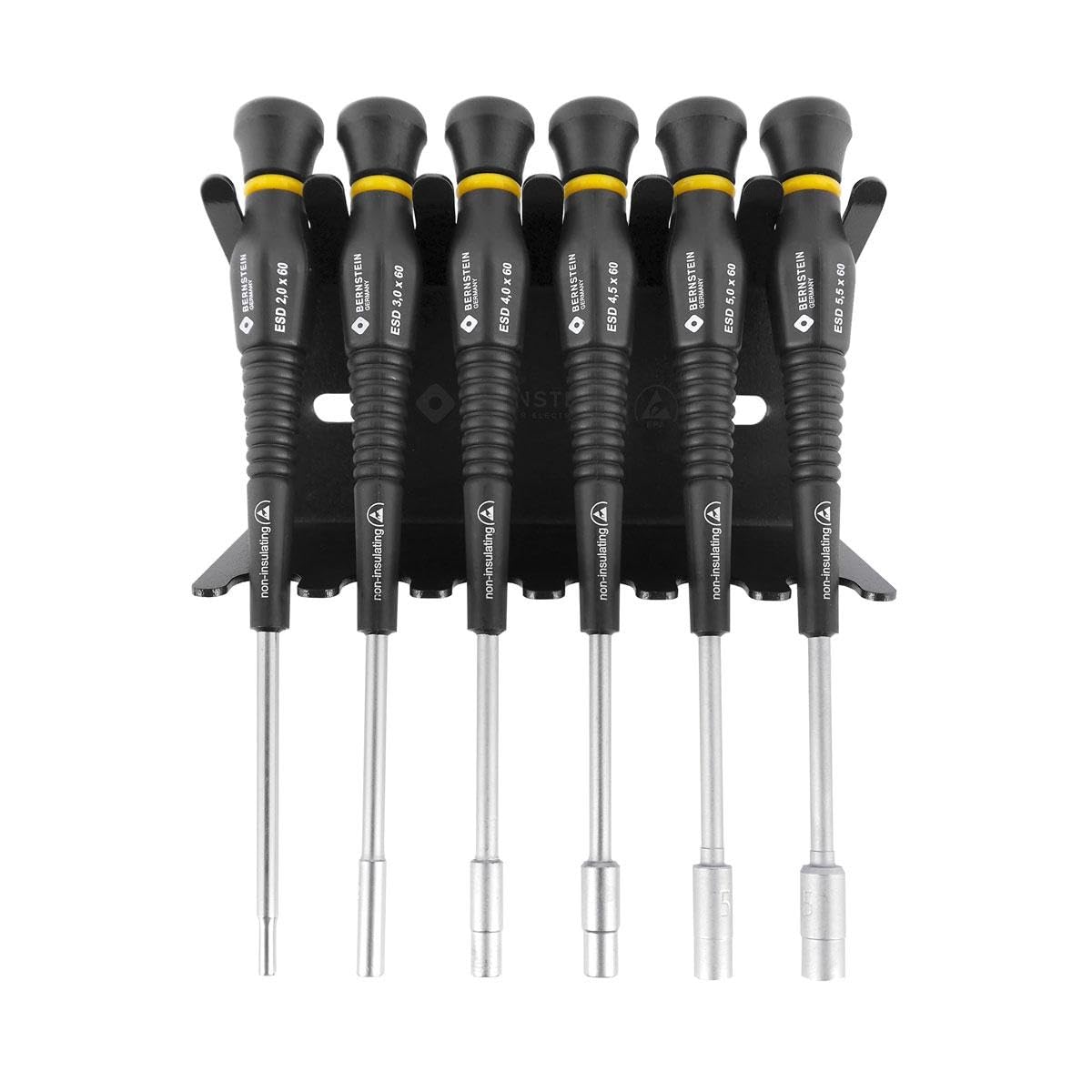 Bernstein 6-610 Socket Set of 6 Pieces in Stand Conductive