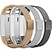 Apple Watch Band, 42mm iWatch Strap Premium Vintage Crazy Horse Genuine Leather Replacement Watchband with Stainless Metal Clasp for All Apple Watch Sport Edition - Black