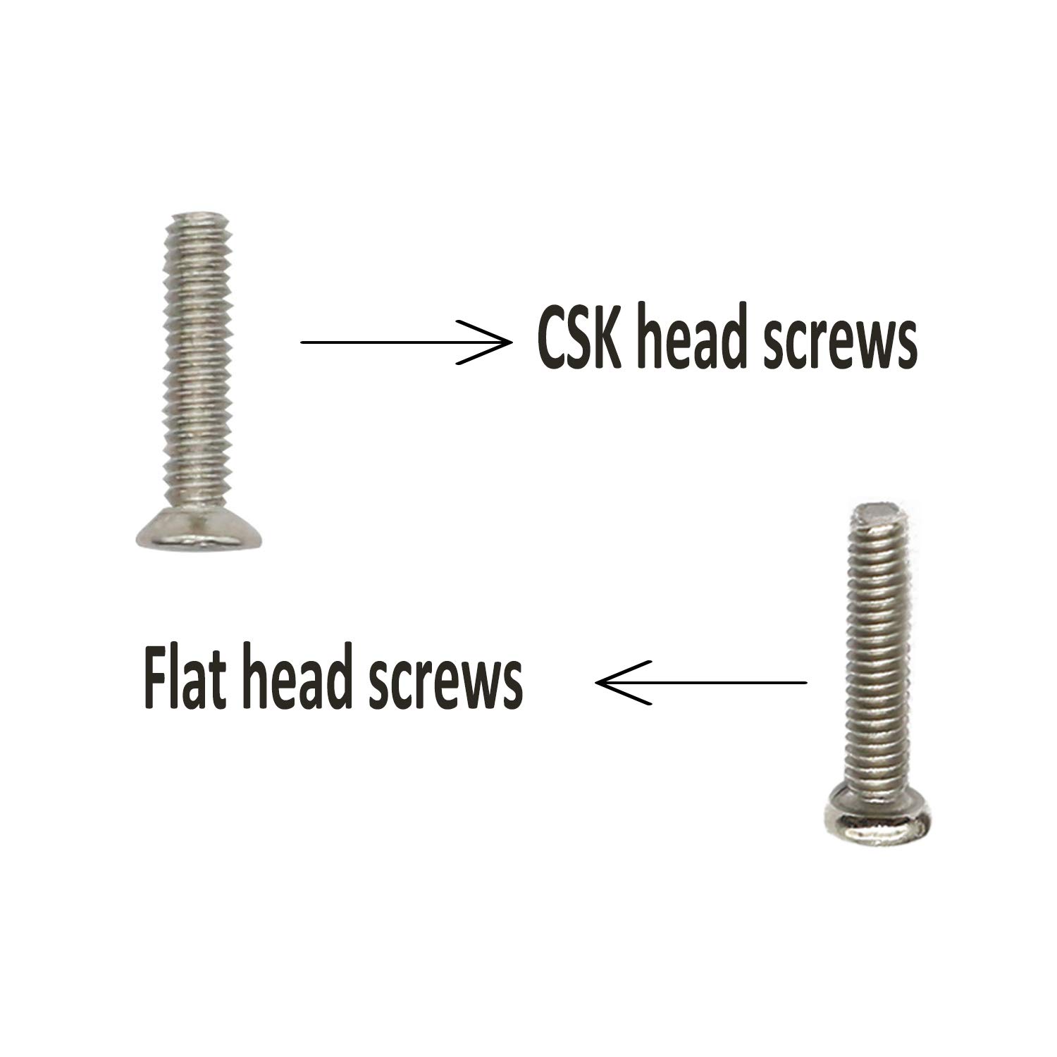 Small Screws Assortment Kit Hotetey 18 Kinds M1.2 / M1.4 / M2.0 Tiny Micro Screws Set with Tweezers and Mini 3 in 1 Screwdriver Keychain for Glasses Watches, Silver