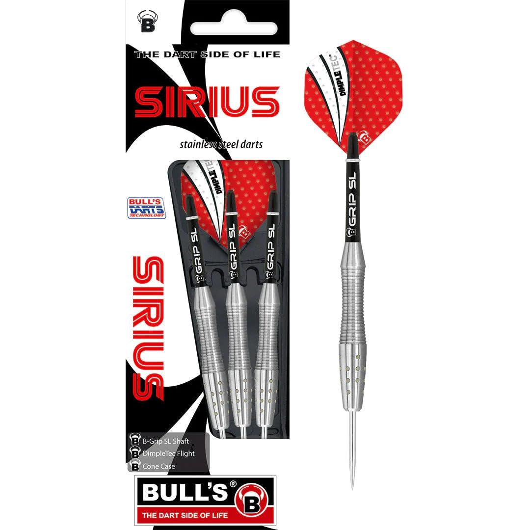 Bull's Sirius Steel Dart 21g, Silver