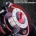 One Bass Fishing reels Light Weight Saltwater Spinning Reel - 39.5 LB Carbon Fiber Drag,12+1 BB Ultra Smooth All Aluminum Inshore Reel for Saltwater or Freshwater